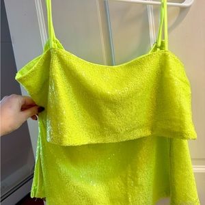 Showpo ELSWYTH Sequin Cami & Skirt SET size L/8